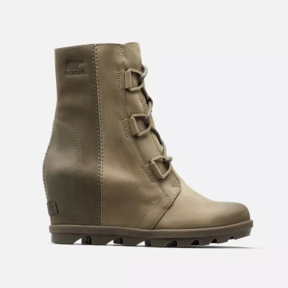 Sorel Shoes - Sorel Like NEW Joan of Arctic Wedge II  Alpine Tundra Women's  Wedge Boot
